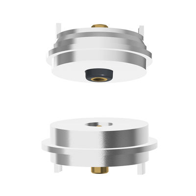 2A Round Magnetic Connector Gold Plating Magnetic Power Connector 2 Pin