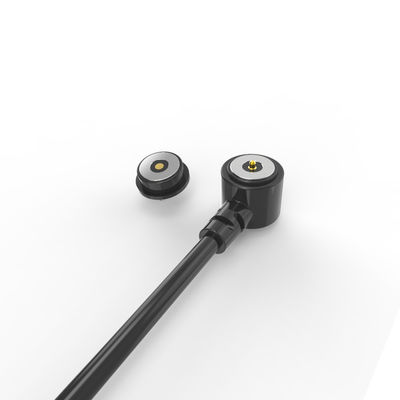 OD 8.0mm T-shape magnetic charging Cable 2 pin connector for smart watch smart bracelet